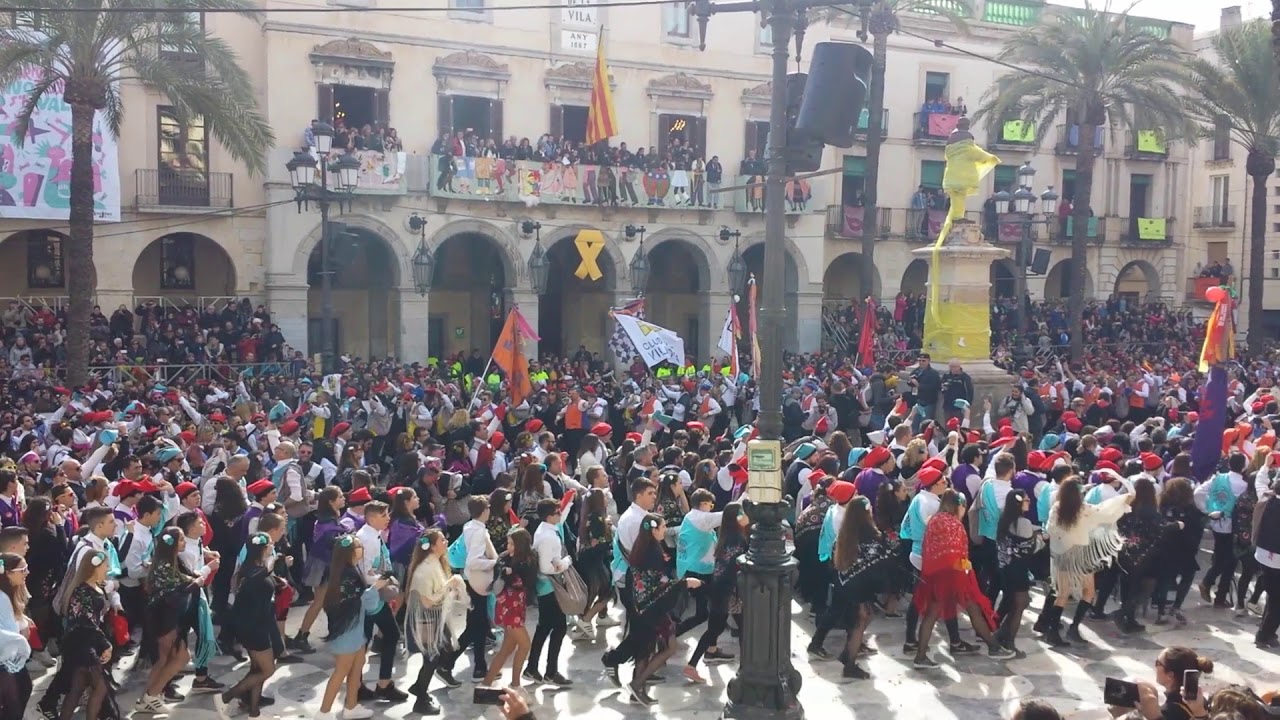 COMPARSES DE VILANOVA I LA GELTRÚ FEBRER 2018