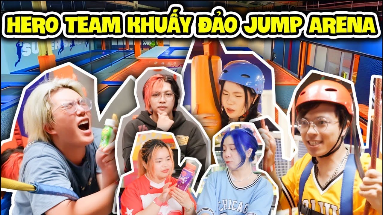 Trận so tài giữa Bộ ba Thảm họa & Bộ ba Triệu sub và cái kết ao chình #heroteam