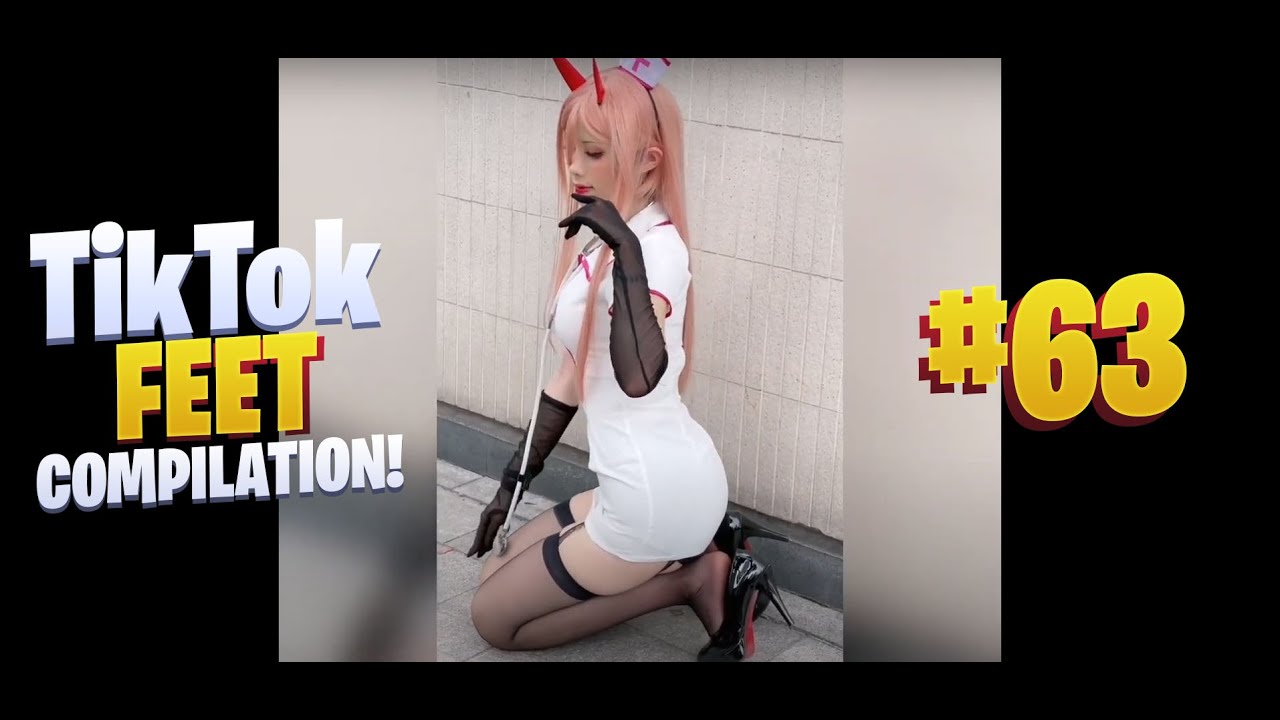 Tiktok pantyhose feet compilation #63