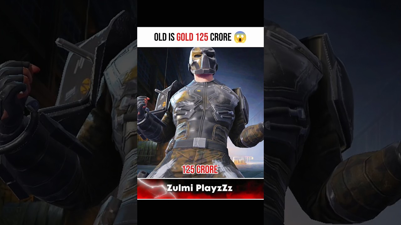 OLD IS GOLD 125 CRORE 😱 #bgmi #pubgmobile #viralshort #foryou @JONATHAN GAMING @Dynamo Gaming