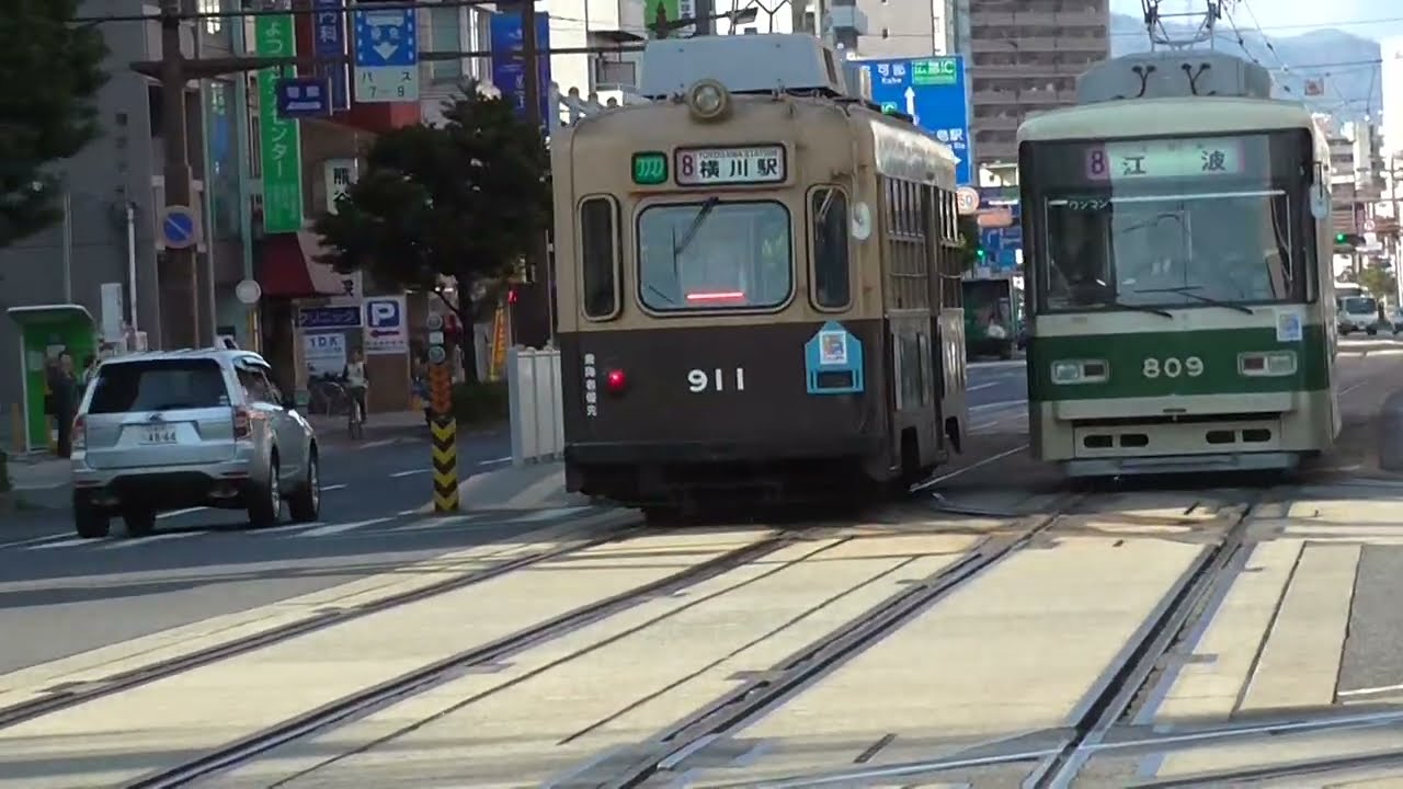 【懐かしの風景】10年前の広電 十日市町にて