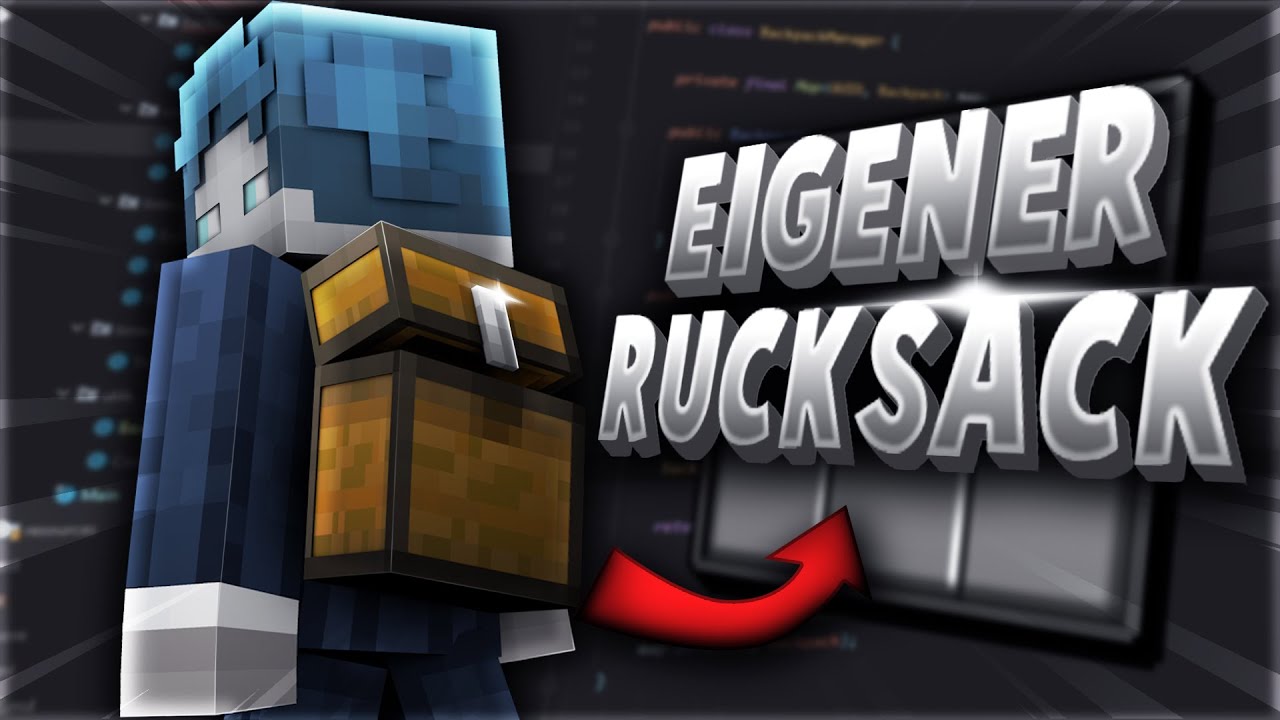 JEDER Spieler hat seinen EIGENEN BACKPACK | Spigot Java 1.16.5