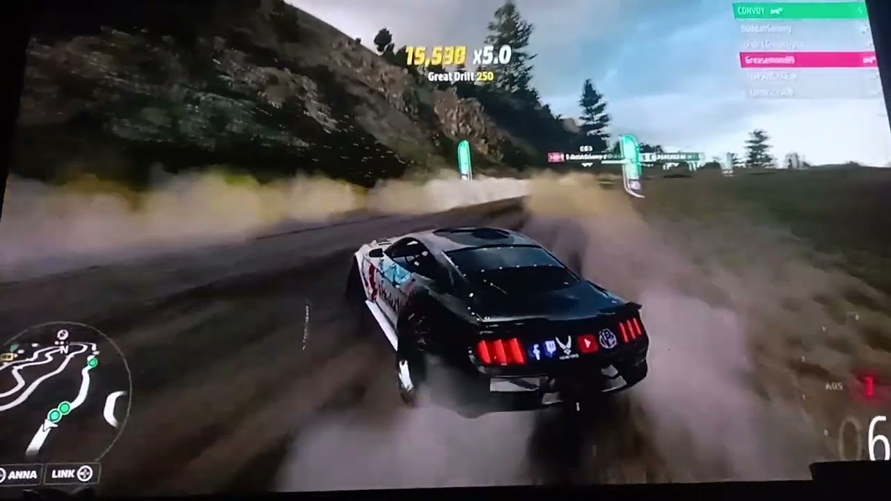 Just drifting with some friends 