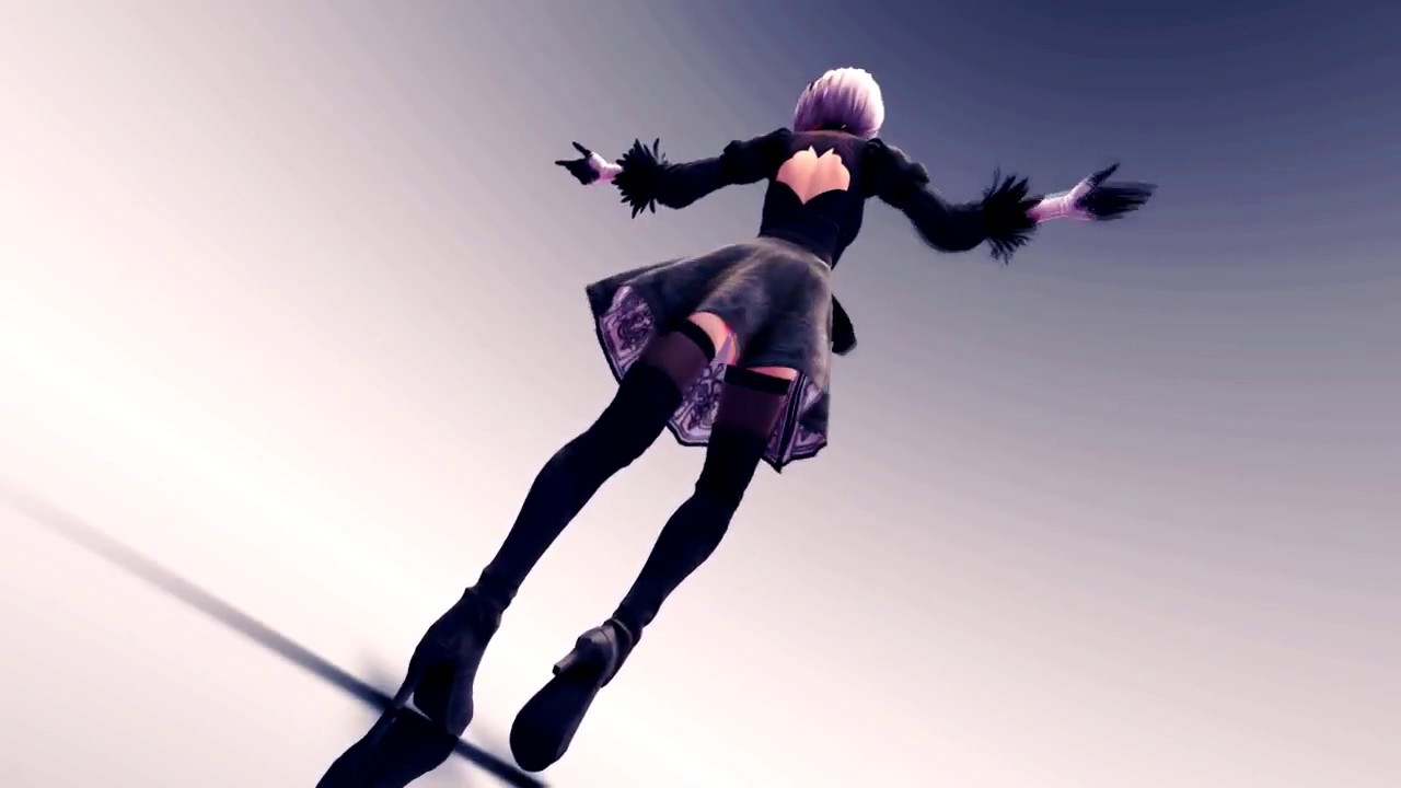 【MMD】Gokuraku Jodo【2B NieR  Automata】 DL Motion