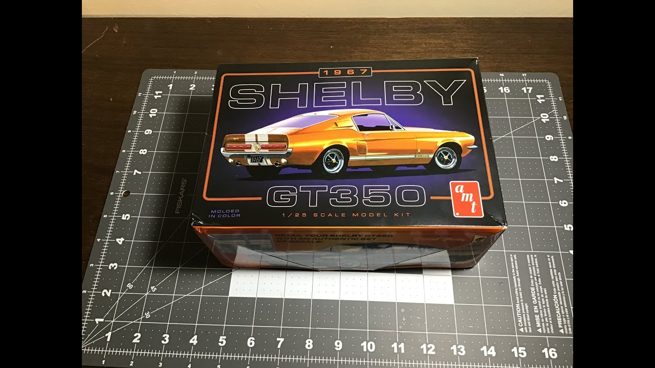 What's In The Box? AMT 1967 Shelby GT350 Unboxing