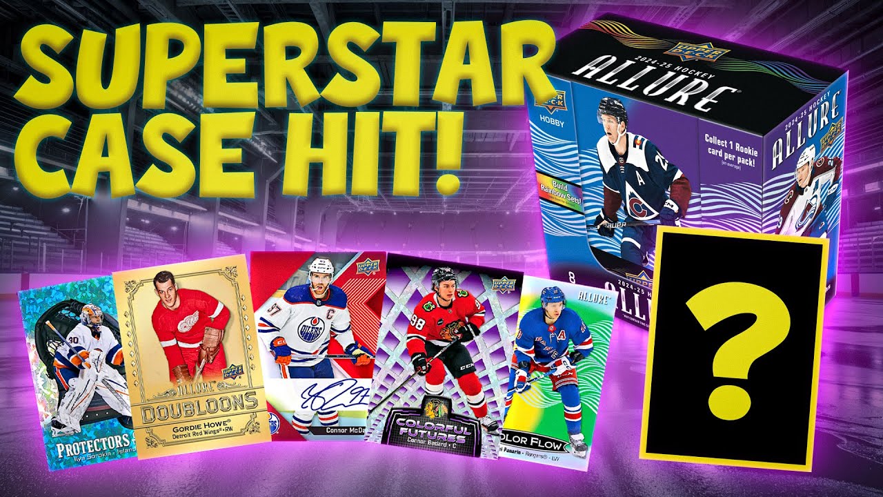 CASE HIT! Opening 2024-25 Allure Hockey Hobby Box