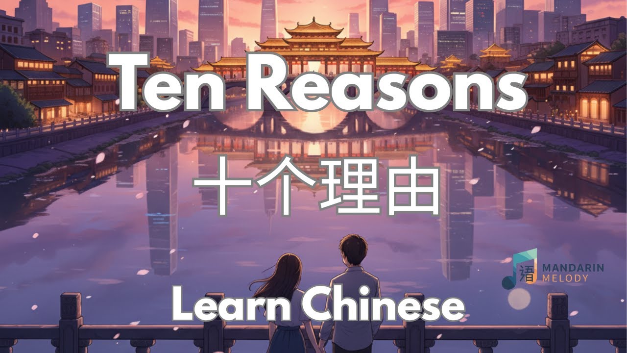 Learn Chinese with Song | Ten Reasons 十个理由 | Mandarin & English Lyrics