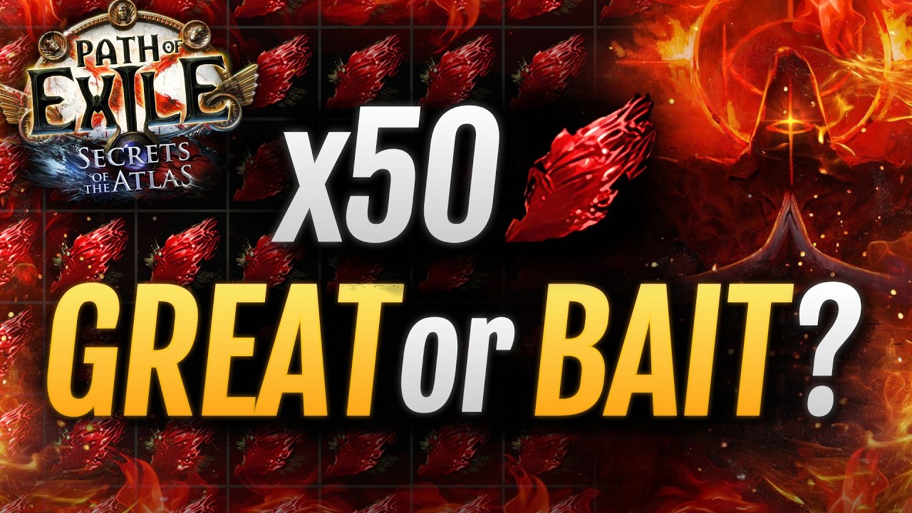 [PoE 3.26] x50 UBER Exarch LOOT - Is it GREAT or BAIT? - Path of Exile Farm Test