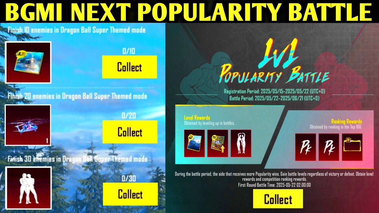 😍BGMI NEXT POPULARITY BATTLE EVENT | GET PERMANENT MYTHIC PARTNER POSE & EXCLUSIVE LOBBY
