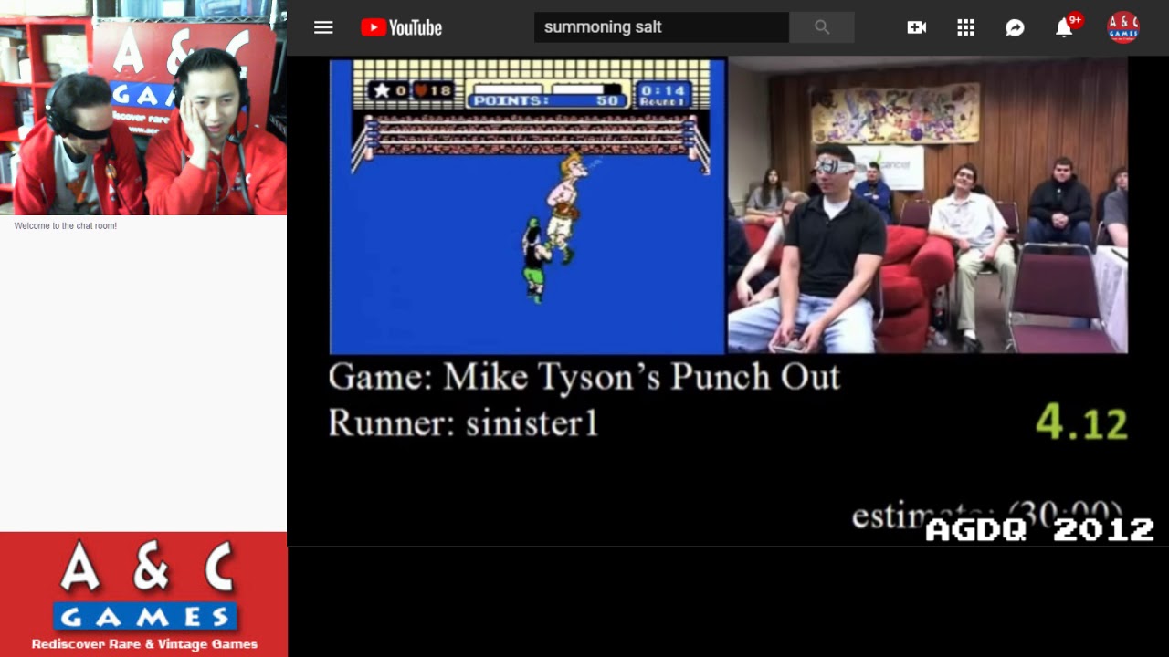 Let's Watch The History of Blindfolded Punch-Out with DTysonator & Gar with Commentary