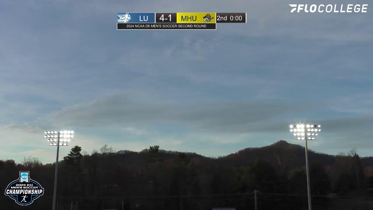 2024 NCAA DII Men's Soccer 2nd Round: No. 8 Mars Hill University vs. No. 1 Limestone University
