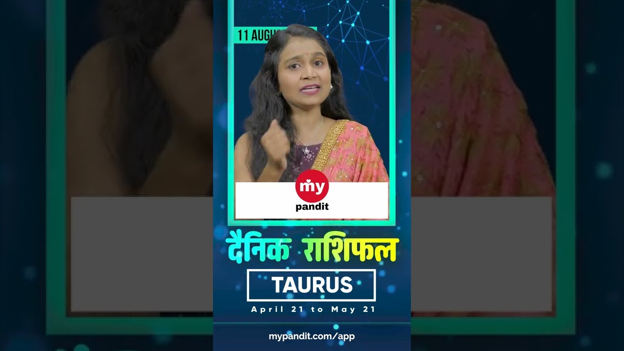 Taurus August 2022 Daily Horoscope | Aaj ka Rashifal | #shorts