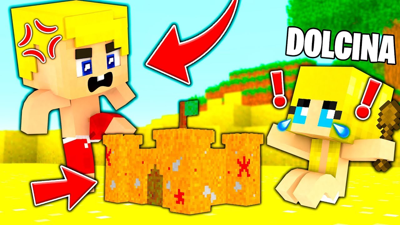Mio FIGLIO rompe il CASTELLO di SABBIA a Mia FIGLIA! - Famiglia di Minecraft #51