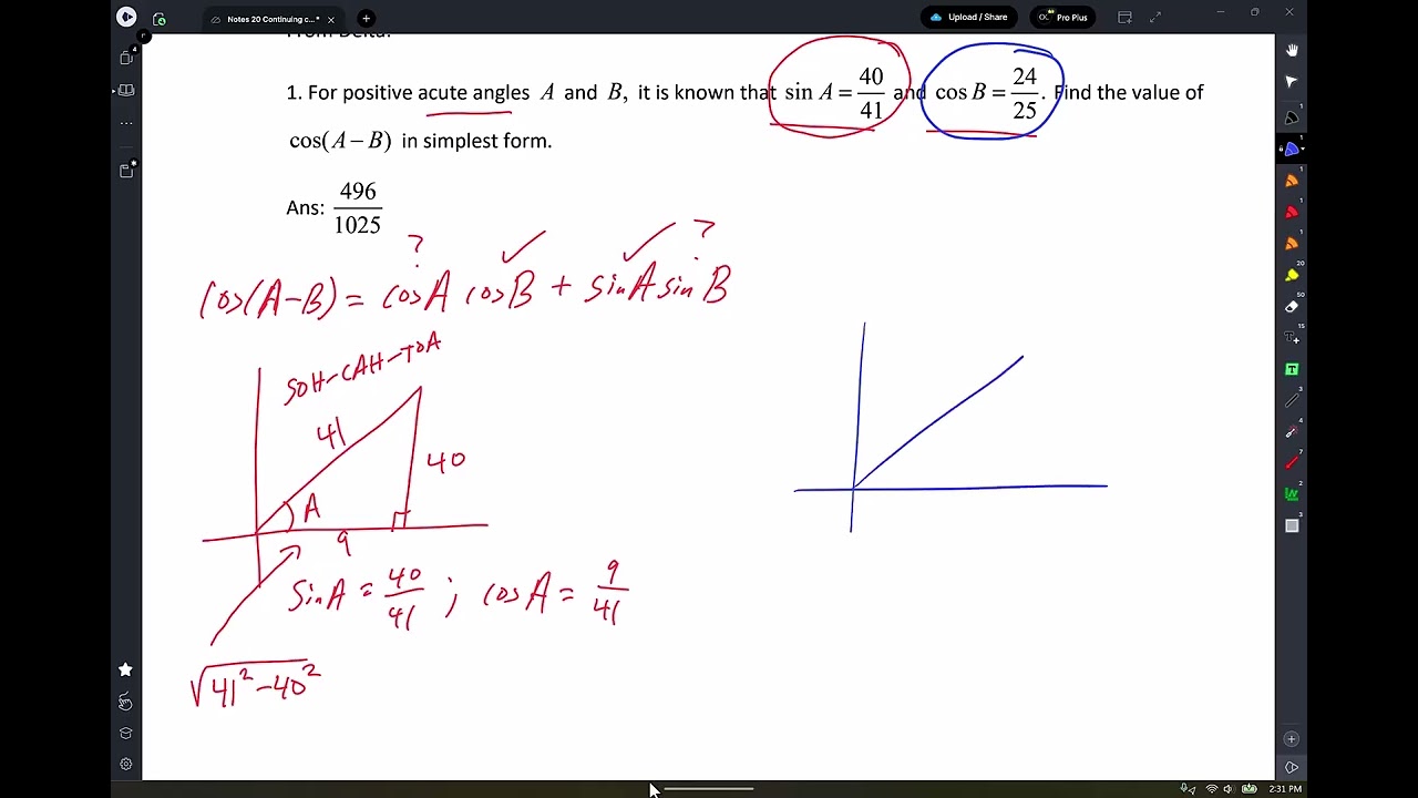 P Notes 20 Continuing Composite Argument Properties (Angle Sum/Diff Properties)