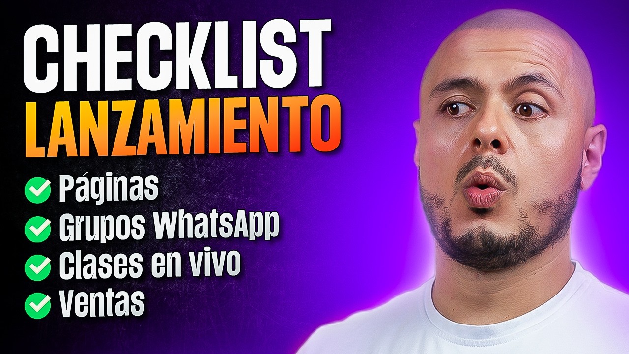 C&oacute;mo PLANEAR un LANZAMIENTO DIGITAL Correctamente | CHECKLIST de LANZAMIENTO 🚀