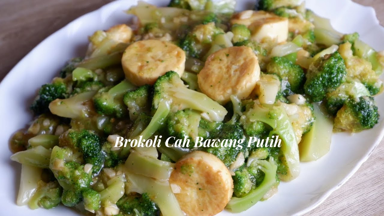 Brokoli Cah Bawang Putih, Simple Tapi Bikin Nagih!