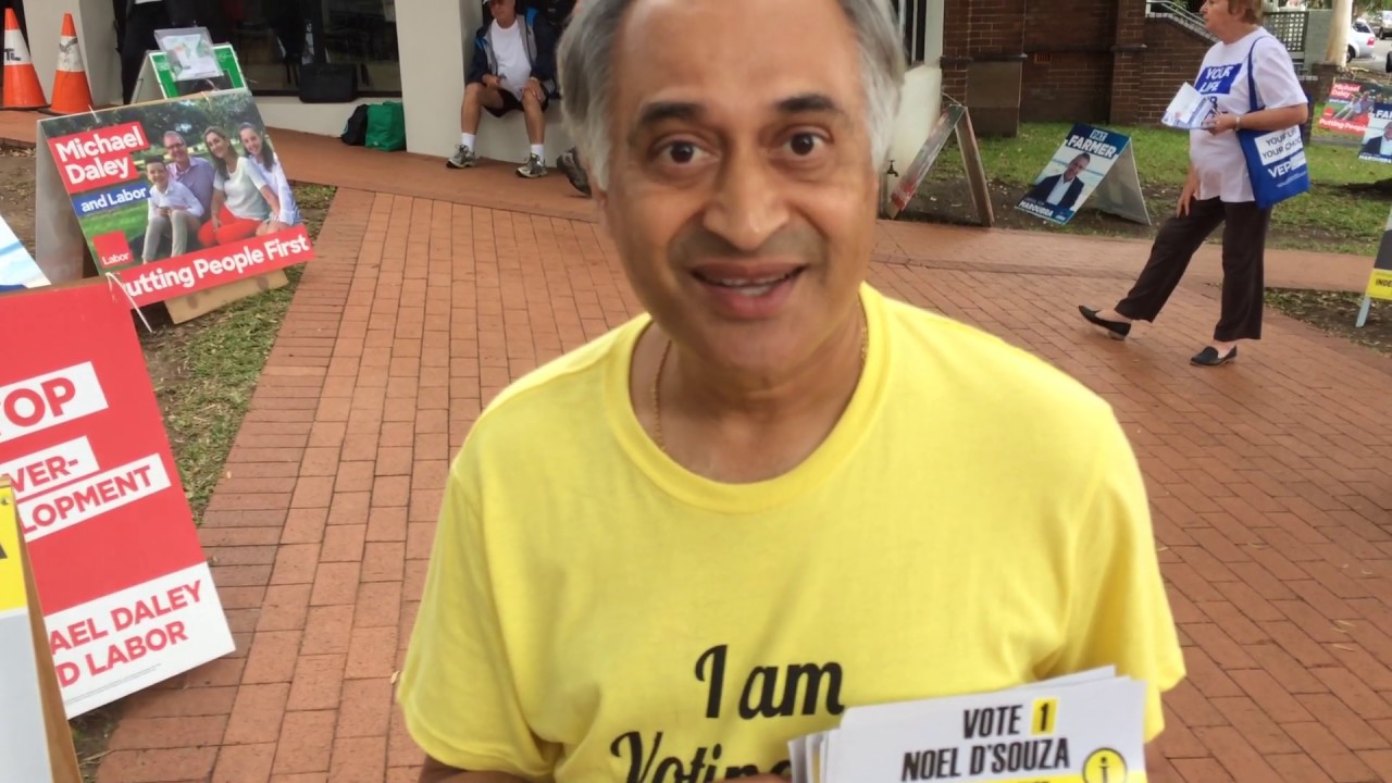 Noel D'Souza outlines his policies