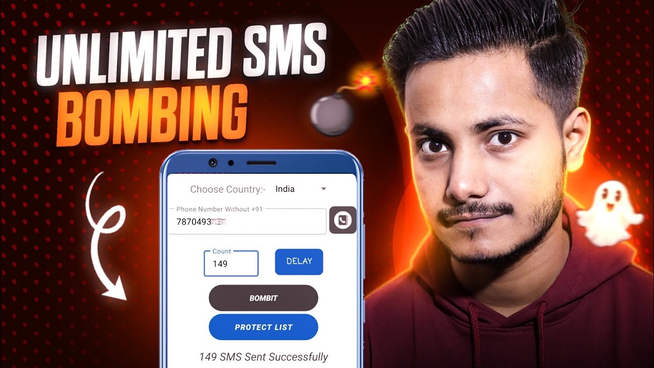 SMS Bombing: Prank Your Friends With SMS Bomber | Call Bombing | SMS Bombing Kaise Kare  🔥