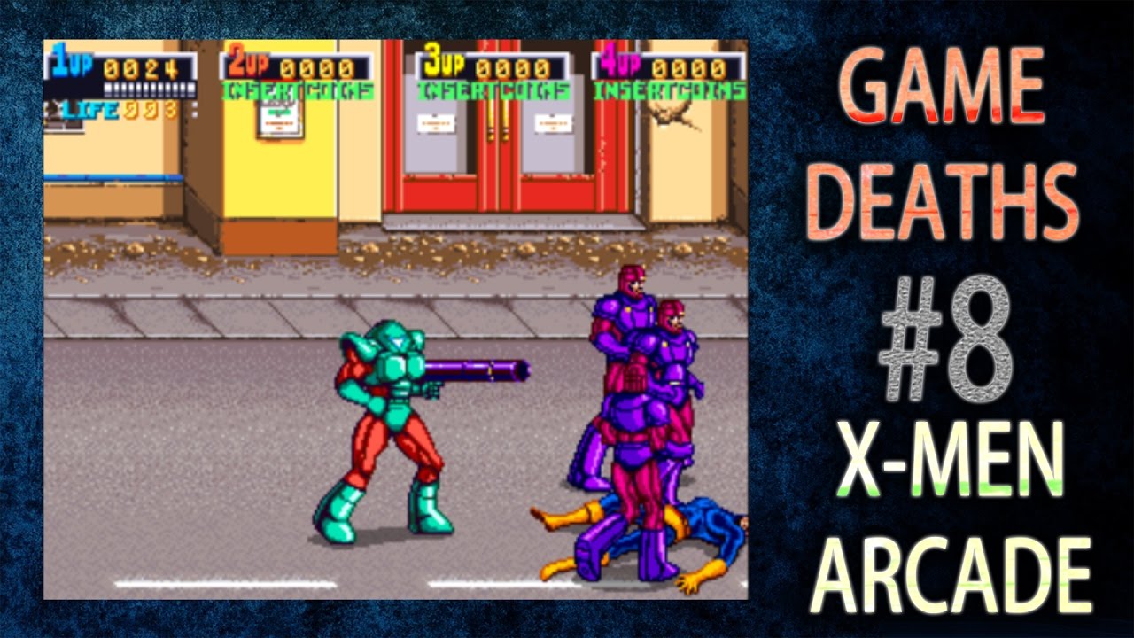 Game Deaths #8 - X-Men arcade (Giakuryona)