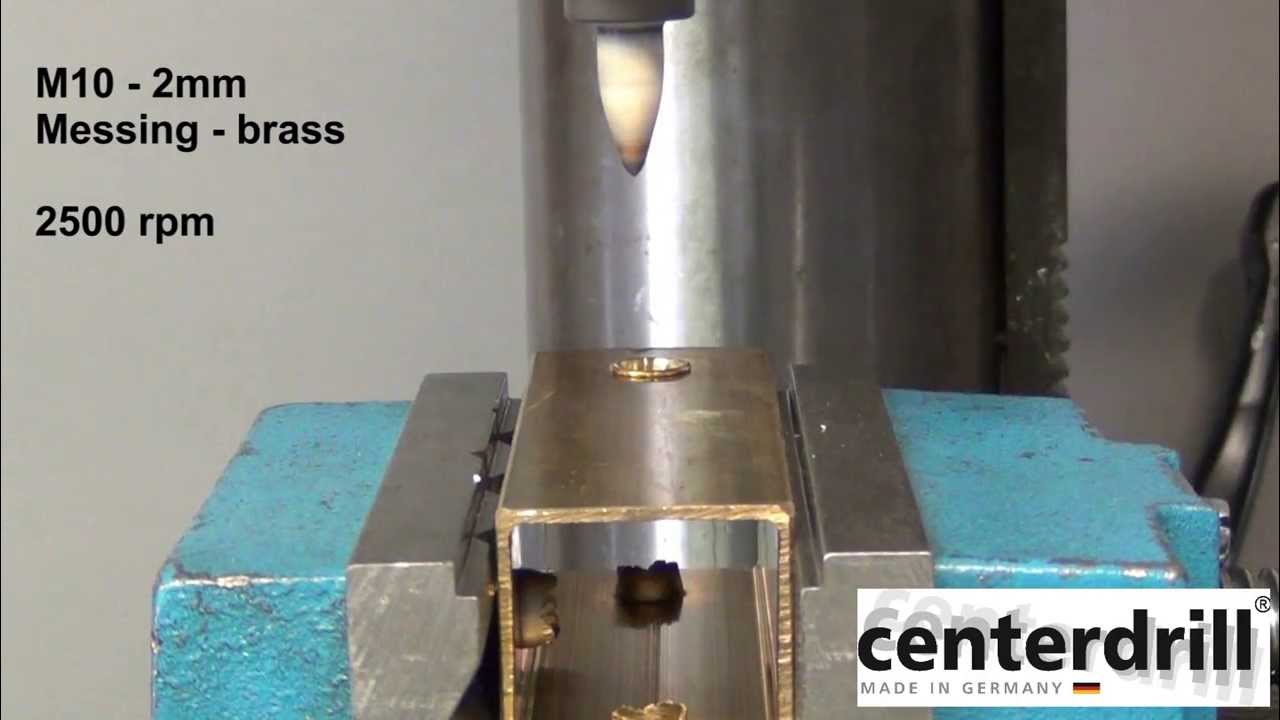 Centerdrill GmbH - Fließlochformen - Flowdrill - Prozessvideo - www.centerdrill.de