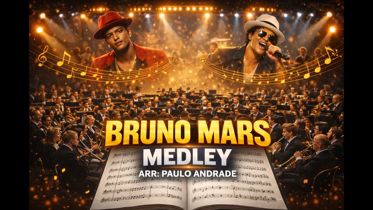 🎵 Bruno Mars Medley for Concert Band – 24K Magic, Die With You & Uptown Funk 🎺🥁