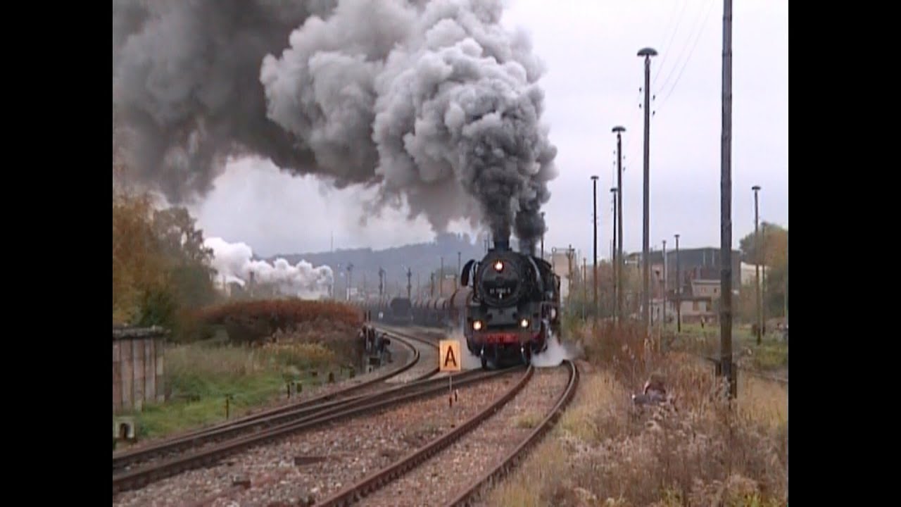 Dampfloks 41 1150-6 , 41 1144-9 und 52 8079-7 schwer am arbeiten