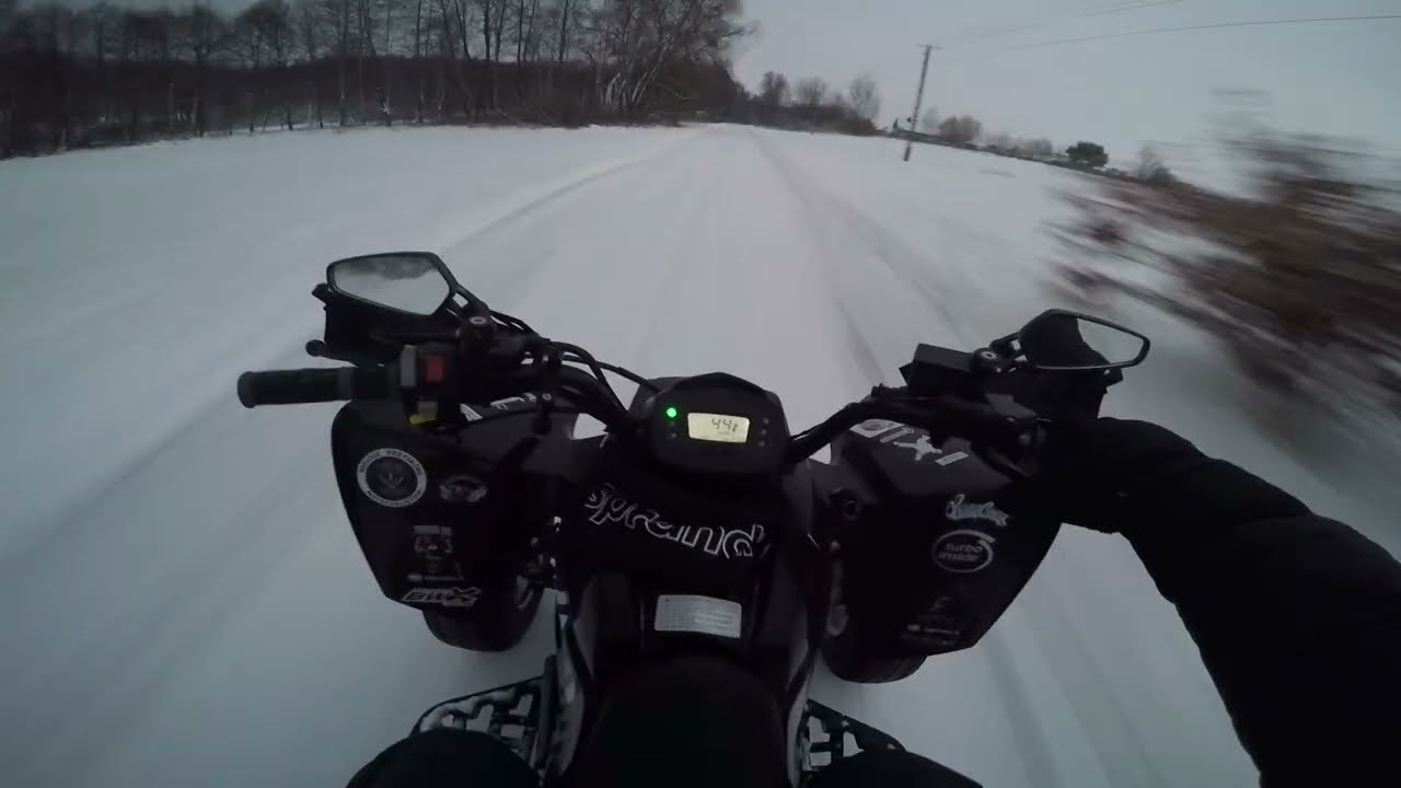 Pierwszy śnieg | CPI XS 250 | Zimowe drifty | Snow ride
