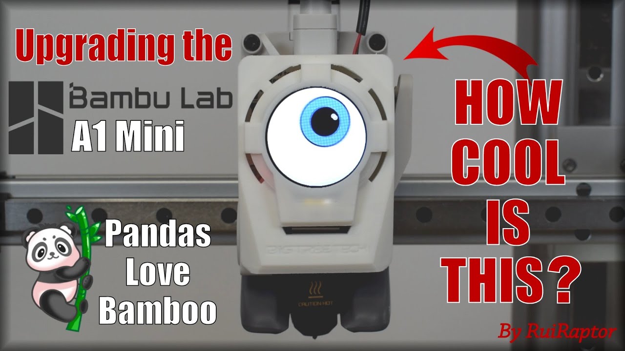 Bambu Lab A1/A1MINI UPGRADES - Panda Knomi from Bigtreetech - Installation, Tests & Results
