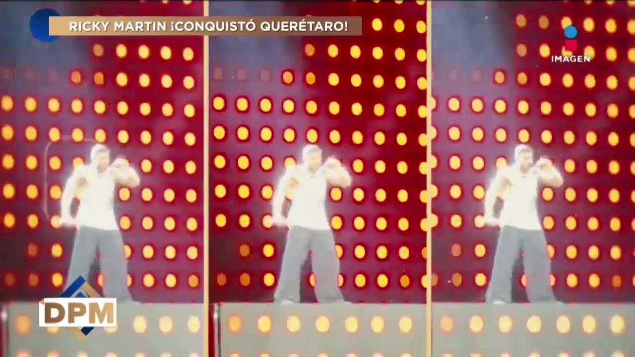 ¡Ricky Martin AGRADECIÓ a México en su concierto por ser un TRAMPOLÍN para su carrera! | DPM