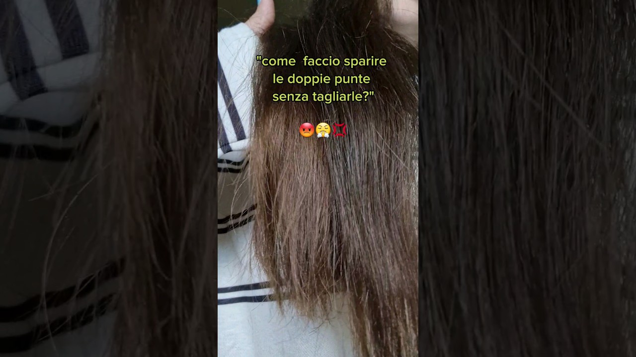 se vuoi sbarazzarti delle doppie punte... #haircare #hairgrowth