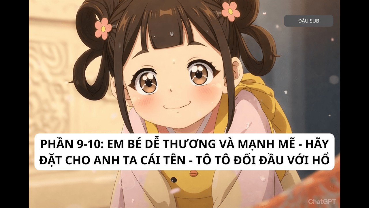 Phần 9-10: Em bé dễ thương và mạnh mẽ - Tô Tô đối đầu với hổ || ĐẬU SUB