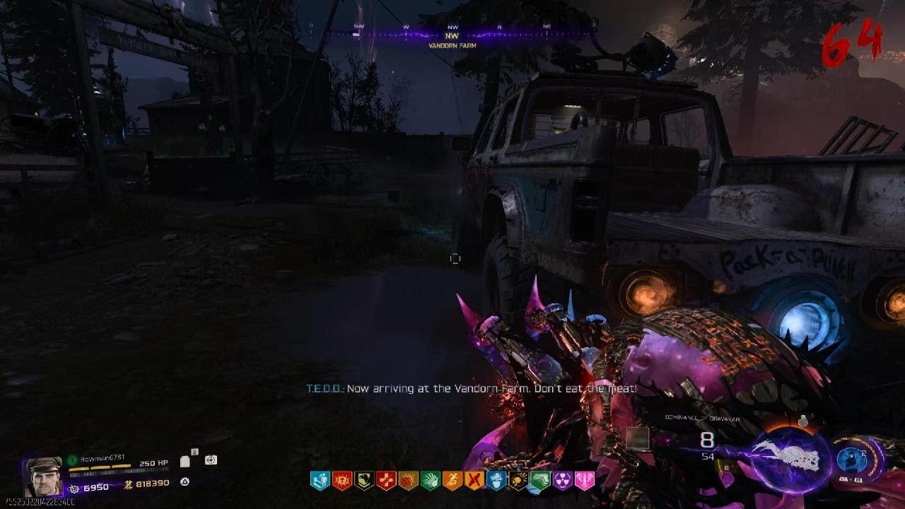 Call of Duty BO7 Zombies Cursed Bus Relic