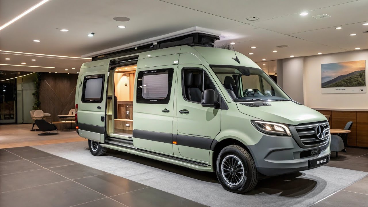 🚐✨ Mercedes Camper Van 2026 | Luxury on Wheels 🛣️