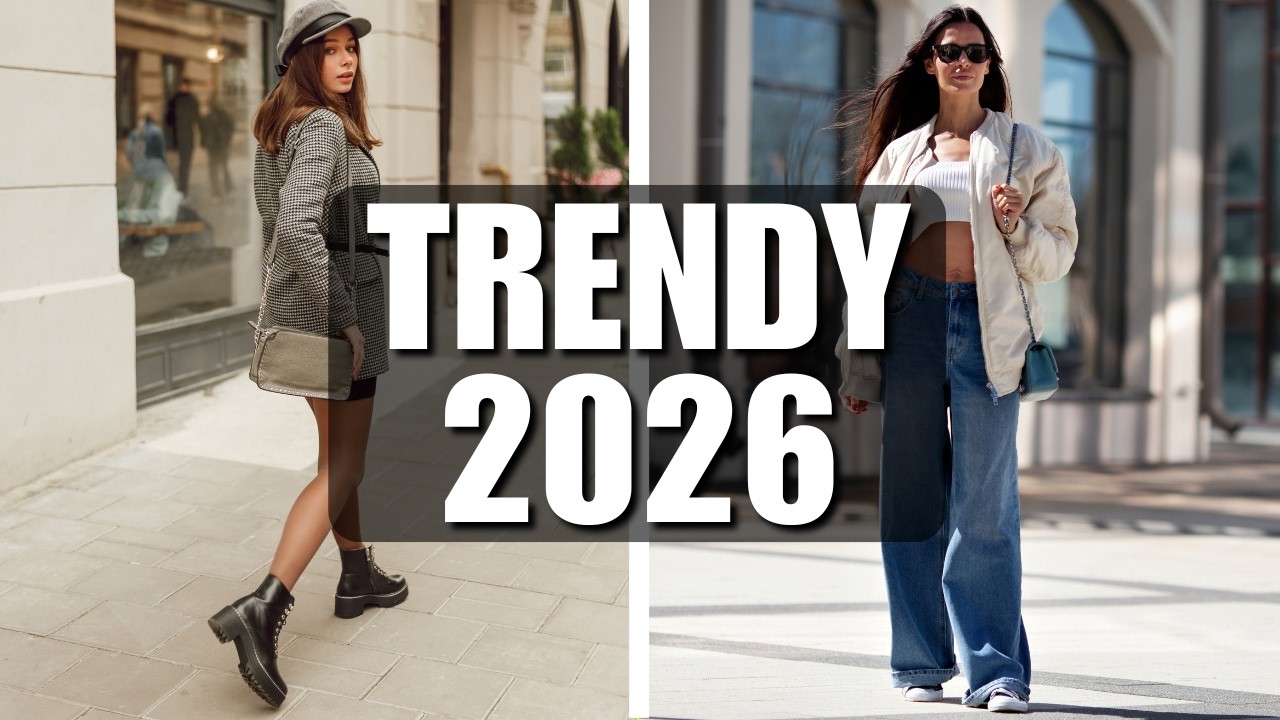 25 trendów modowych, które zdominują 2026 rok