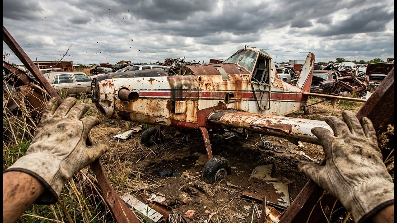 POV Restoration: Found An Abandoned Old Agricultural Plane And Restored It To Full Working Condition