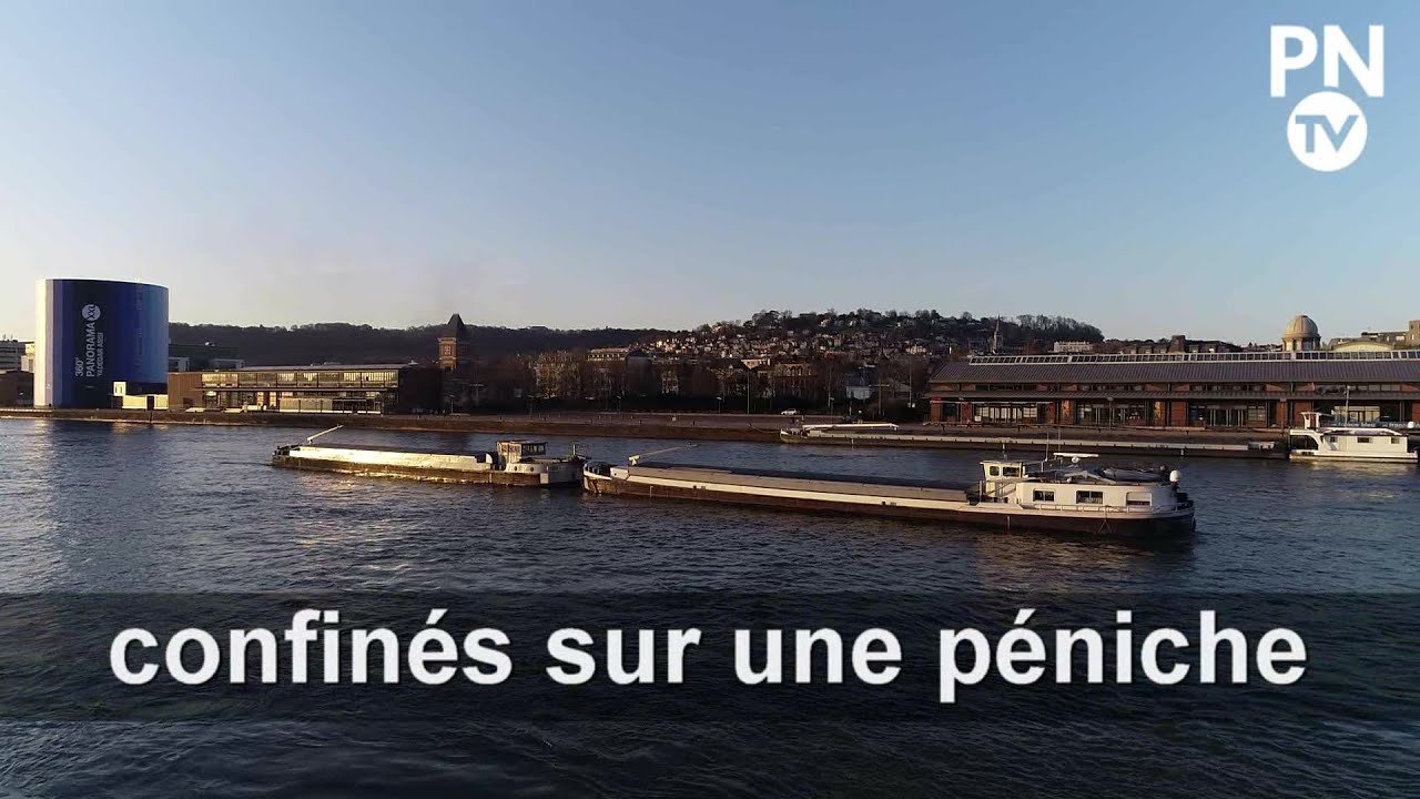 Tous confinés sur une péniche