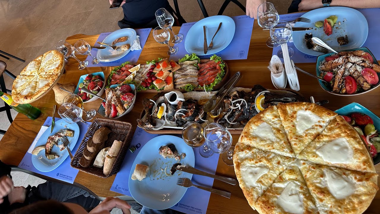თევზის სახლი 2 🎣🐋 სტუმრობა მეორეჯერ ამჯერად უკვე უგემრიელესი ზუთხის დაგემოვნება 🐟