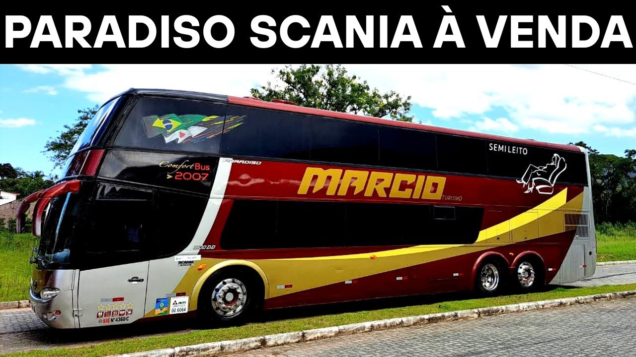 MARCOPOLO PARADISO G6 1800 DD - SCANIA K 124 IB À VENDA.