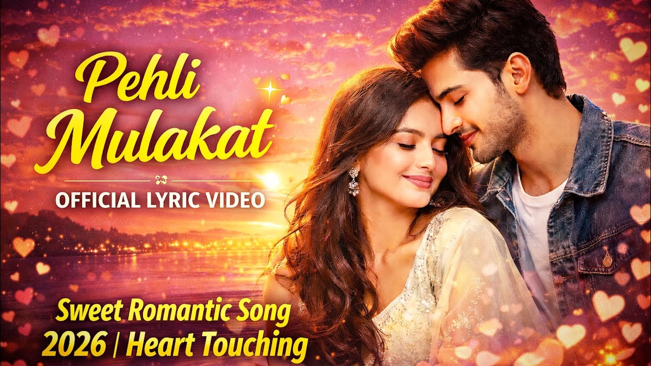 Pehli Mulakat 💕 | Official Lyric Video | Sweet Romantic Song 2026 | Heart Touching