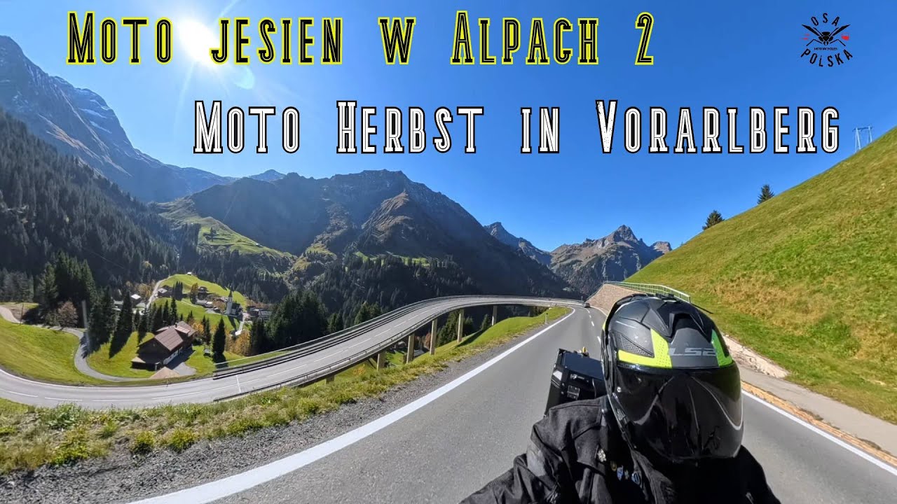 Jesien w Alpach cz.2 Vorarlberg Bregenzerwald - Osa w locie