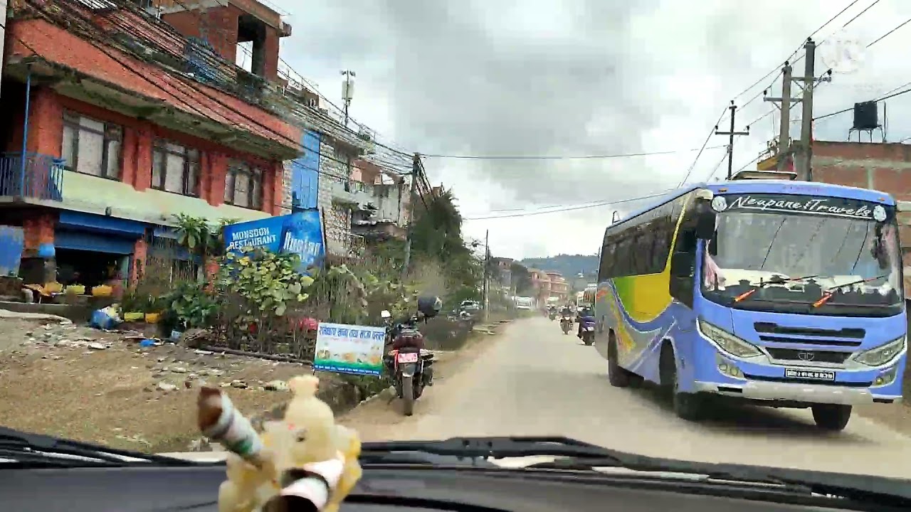 Thimi to Nagarkot: Full road view