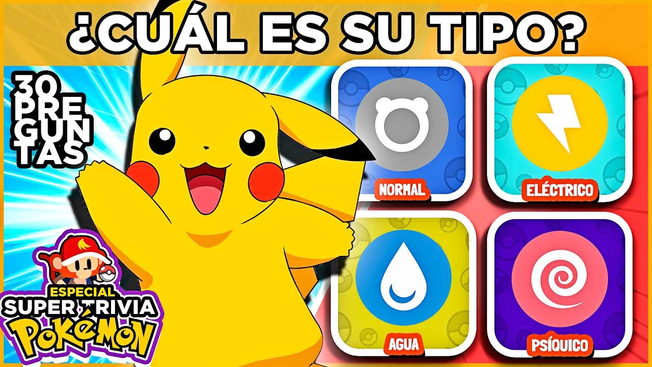 🐲 SUPER QUIZ ESPECIAL POKÉMON | 🔴 ¡Si logras 25, eres un buen maestro Pokémon! #trivia #monoquiz