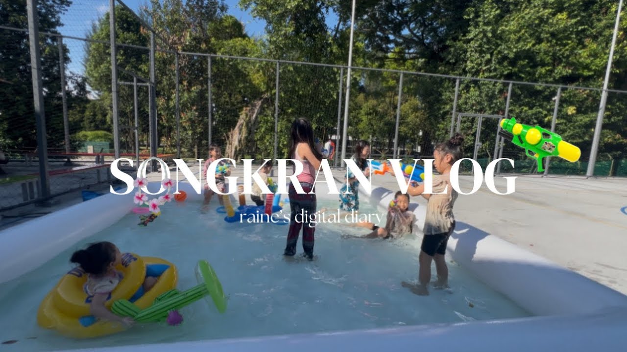 SONGKRAN VLOG !! *got water dunked* 💦