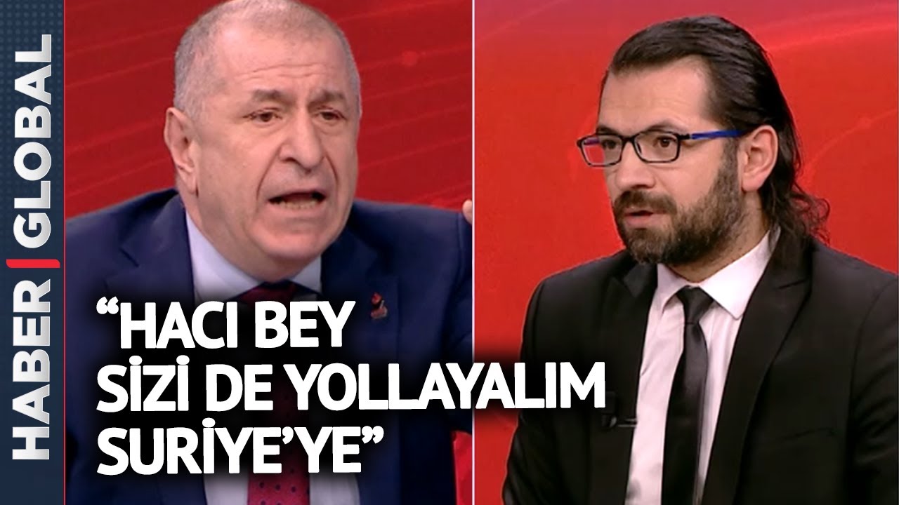 Ümit Özdağ ile gazeteci Hacı Yakışıklı arasında mülteci tartışması
