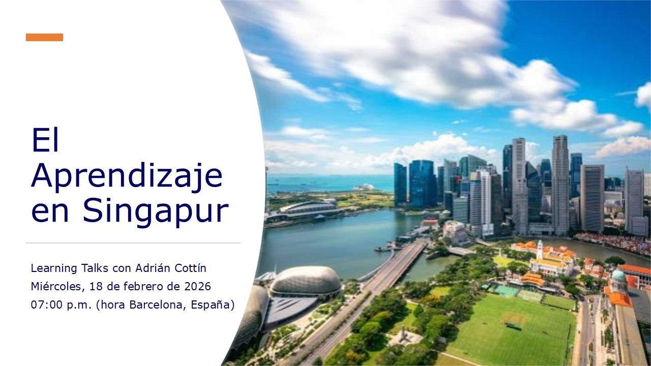 El Aprendizaje en Singapur con Adrián Cottín