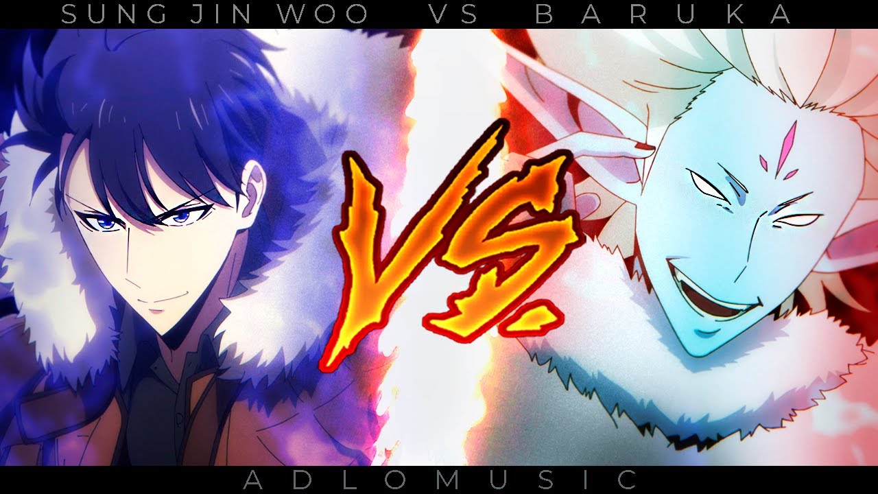 SUNG JIN WOO VS. BARUKA | Solo levelling | AdloMusic