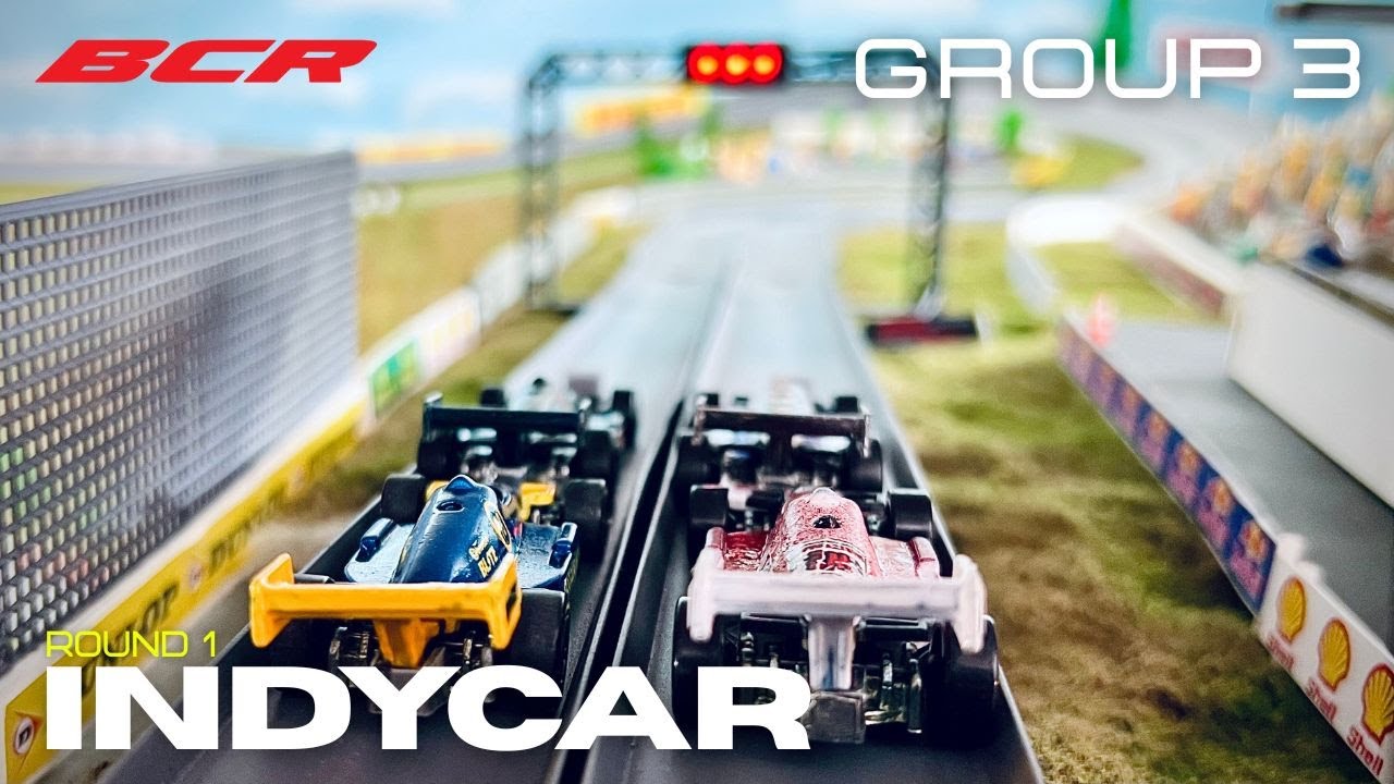 VINTAGE IndyCar/Cart RACE | 2025 Vintage Indy Tournament Diecast Car Racing | 1/3