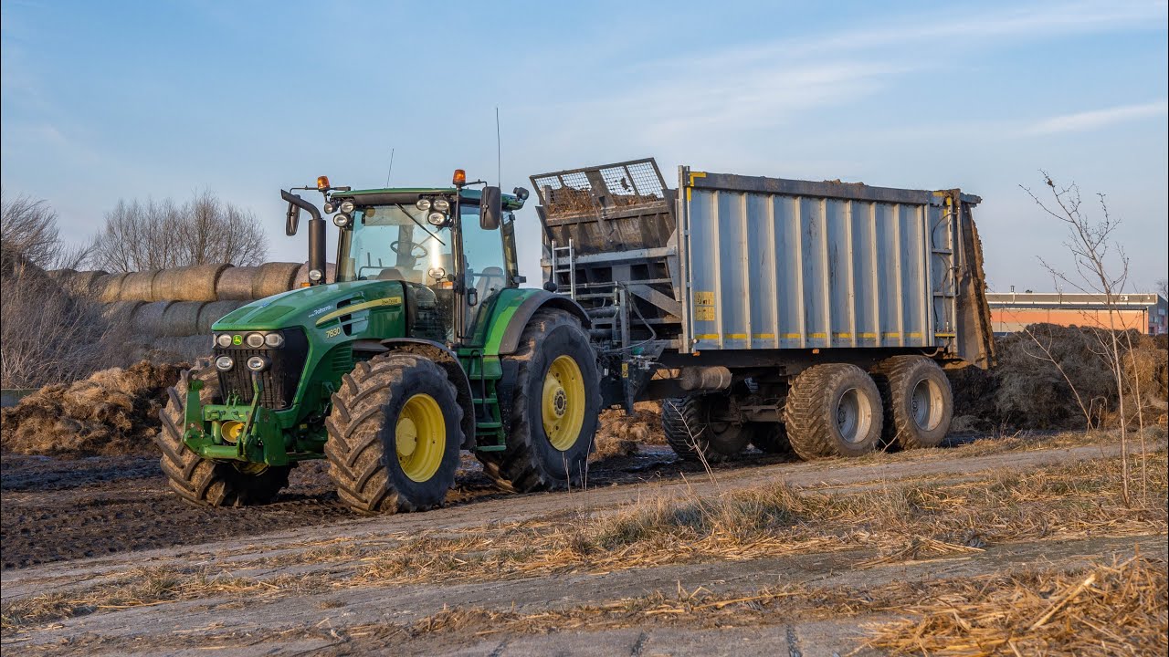 Rozpoczęcie sezonu z John Deere 7830 || Obornik i uprawa 2022