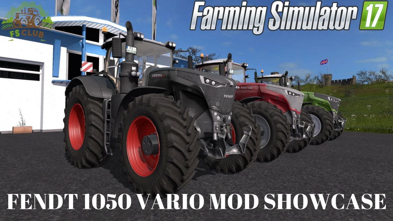 Farming Simulator 17 | Fendt 1050 Vario Mod Showcase | New Mod