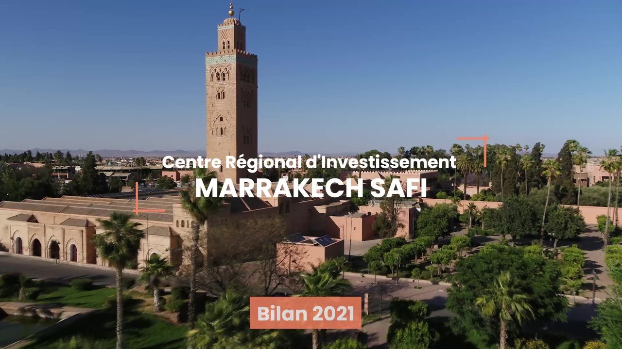 Découvrez le bilan de l'année 2021 en images du Centre Régional d’Investissement Marrakech - Safi